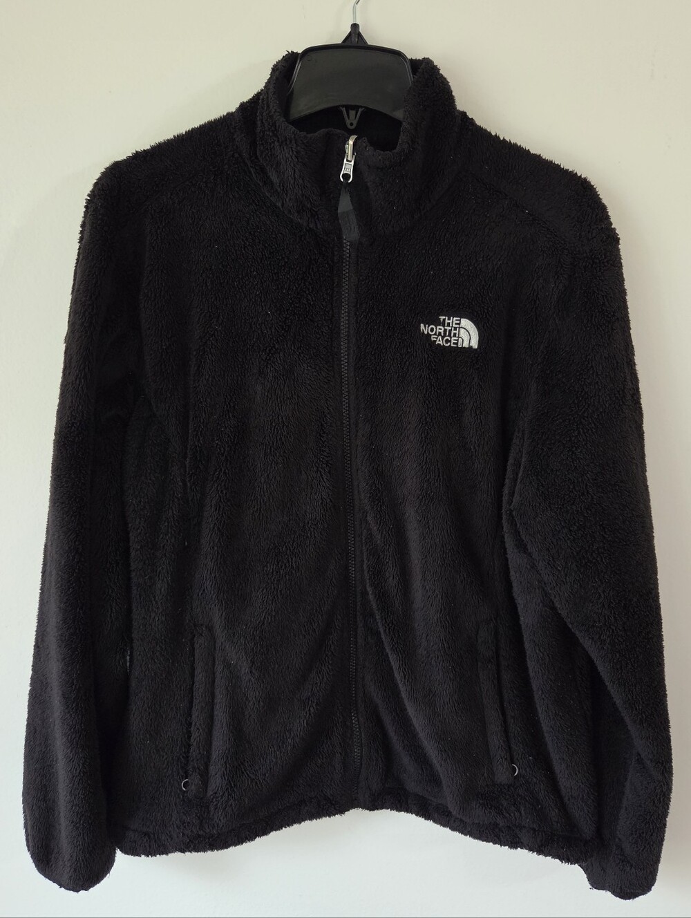 The North Face Womens Osito Fleece Jacket, Black Womens Large